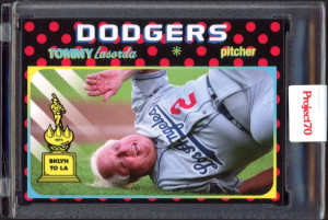 2021 Topps Project 70 #306 Tommy Lasorda (Claw Money) - 1971 Design front