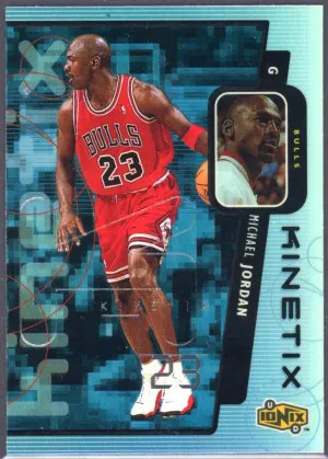 1998 Upper Deck UD Ionix Kinetic K1 Michael Jordan front