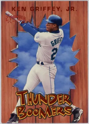 1998 Circa Thunder Thunder Boomers #6 Ken Griffey Jr front