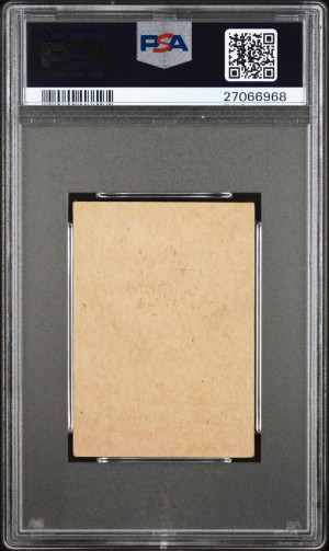 1951 Parkhurst #61 Terry Sawchuk PSA 4 HOF back