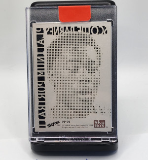 2021 Skybox Metal Universe Champions Scottie Barnes Platinum Portrait RC back