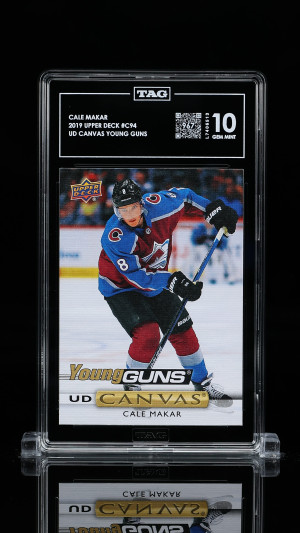 Cale Makar 2019 Upper Deck Ud Canvas Young Guns #C94 front