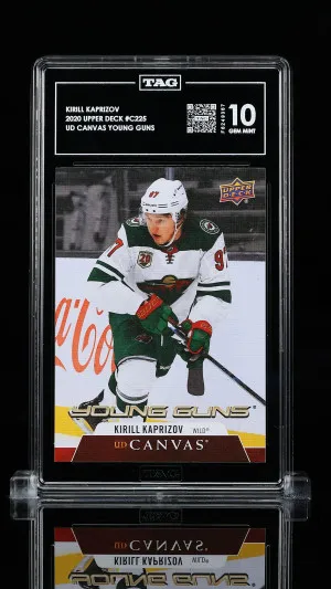 Kirill Kaprizov 2020 Upper Deck Ud Canvas Young Guns #C225 front