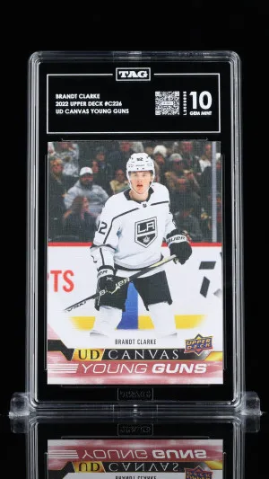 Brandt Clarke 2022 Upper Deck Ud Canvas Young Guns #C226 front