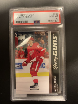 2021-2022 Upper Deck Moritz Seider back