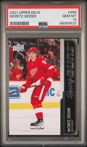 2021-2022 Upper Deck Moritz Seider front