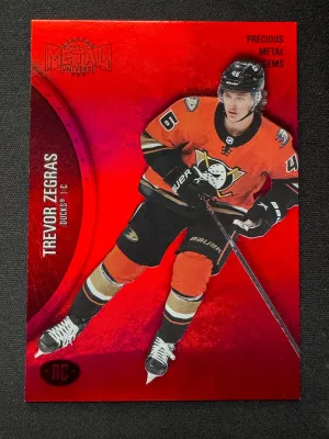 Trevor Zegras Rookie Red PMG /100 front