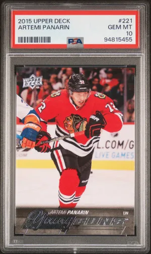 2015 Upper Deck Artemi Panarin front