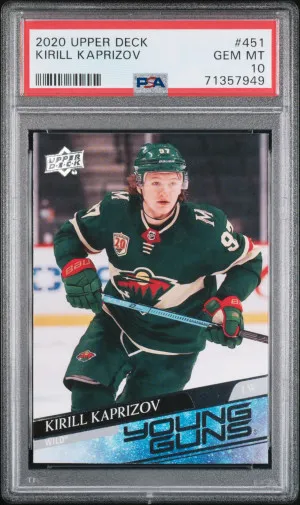 2020 Upper Deck Kirill Kaprizov front