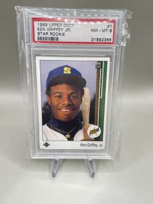 1989 Upper Deck Ken Griffey Jr. Star Rookie front