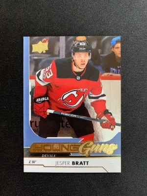 Jesper Brat Silver Foil Young Guns front
