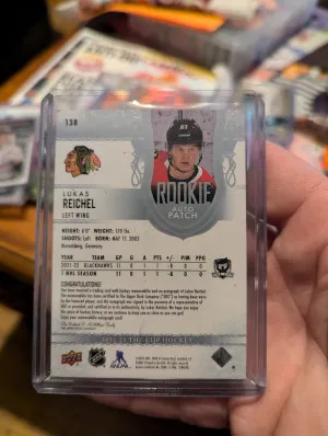 2023 The Cup Lukas Reichel RPA /249 back