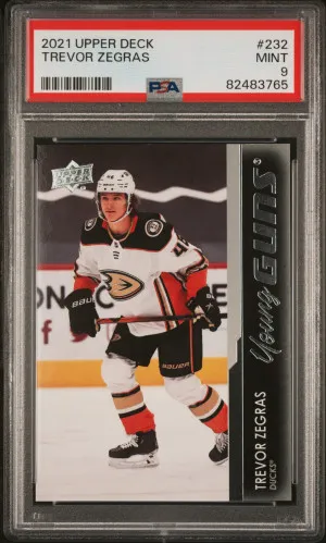 2021-2022 Upper Deck Trevor Zegras front