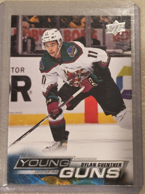 2022-23 Upper Deck Series 2 Dylan Guenther #497 YG front