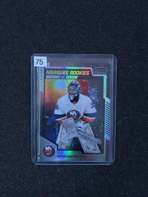 Ilya Sorokin Cosmic Rookie front