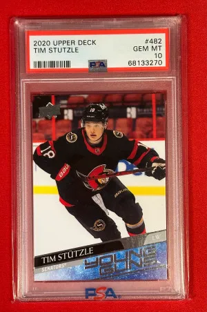 2020 Upper Deck Tim Stutzle front