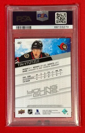 2020 Upper Deck Tim Stutzle back