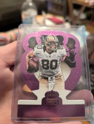 2014 Crown Royal Football Jimmy Graham pink sp /10 front