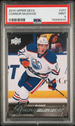 2015 Upper Deck Connor Mcdavid front
