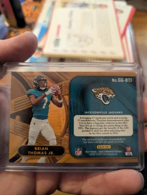 Gold Standard Brian Robinson Jr Gold Gear RP back