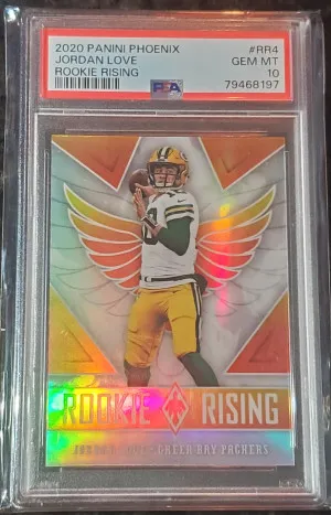 Jordan Love Rookie Rising Panini front
