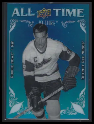 2022-23 Upper Deck Allure #AT-9 Gordie Howe All-Time Allure front
