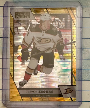 Trevor Zegras Seismic Gold front
