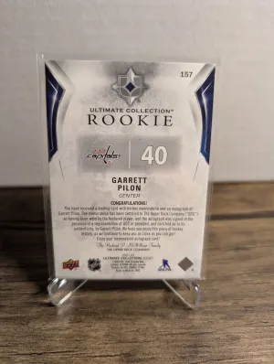 2021-22 Ultimate Collection Hockey Garrett Pilon Rookie Patch Auto To /99 back