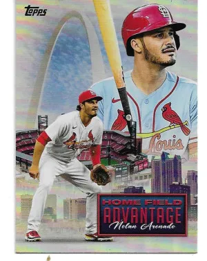 2024 Topps Home Field Advantage #HFA5 Nolan Arenado - St. Louis Cardinals (SP) *READ* front