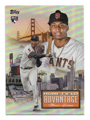2024 Topps Home Field Advantage #HFA16 Marco Luciano (RC) - San Francisco Giants front
