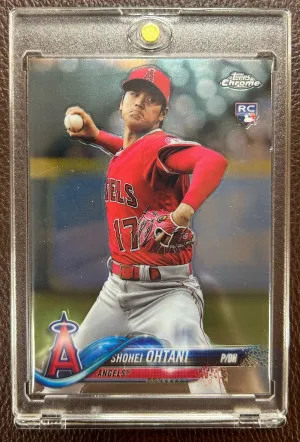 2018 Topps Chrome Update Target Exclusive Shohei Ohtani #HMT1 Rookie RC front