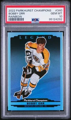 2022 Parkhurst Champions Bobby Orr Rainbow front