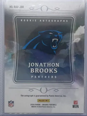 2024 origins Jonathan Brooks RC auto back