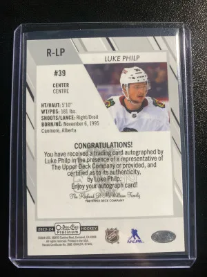 Luke Philp 23-24 OPC Platinum Auto back
