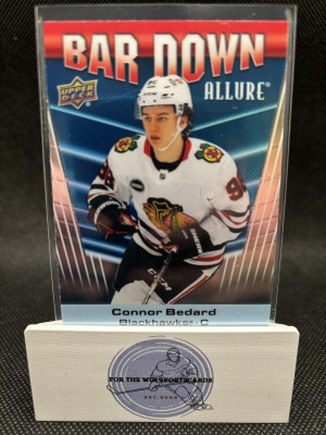 Connor Bedard 2023-24 Allure Bar Down back