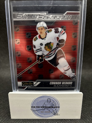 Connor Bedard 2023-24 O Pee Chee Platinum Sweet Selections front