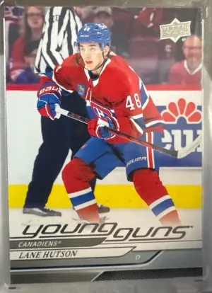 Lane Hutson Young Guns front