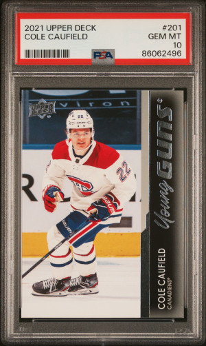 2021-2022 Upper Deck Cole Caufield front