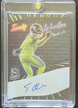 2023 Panini Spectra Tariq Woolen Colorgraphs Rookie Auto /75