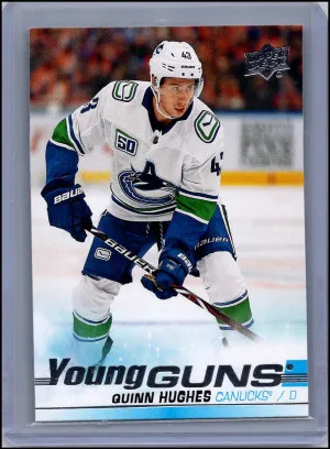 2019-20 Upper Deck Series One #249 Quinn Hughes Young Guns RC front