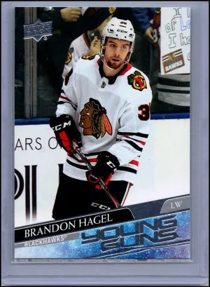 2020-21 Upper Deck Series Two #491 Brandon Hagel Young Guns RC front