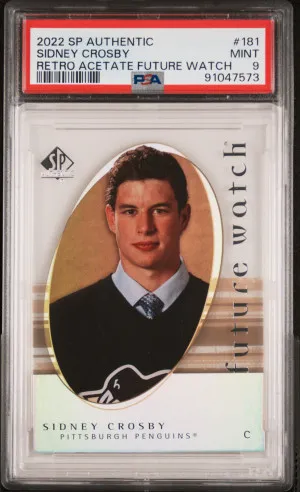 2022 Sp Authentic Retro Acetate Future Watch Sidney Crosby front