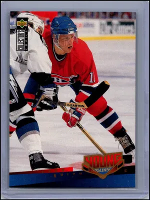 1995-96 Upper Deck CC #397 Saku Koivu Young Guns RC front