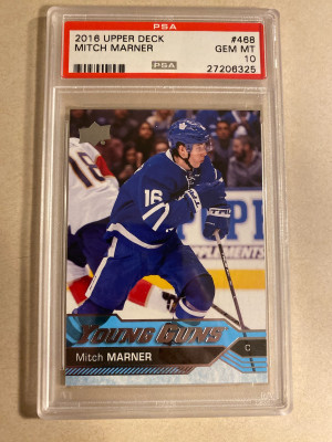 2016 Upper Deck Mitch Marner back