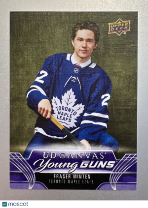 2023 Upper Deck Fraser Minten #C386 Rookie front