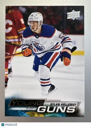 2022 Upper Deck Dylan Holloway #461 Rookie front