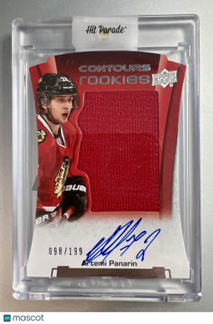 2015-16 Upper Deck Contours Hockey Artemi Panarin Rookie front