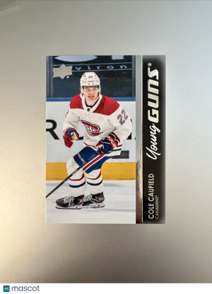 2021 Upper Deck Cole Caufield Rookie front