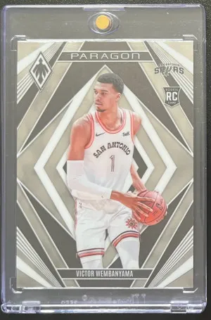 2024 Panini Phoenix Victory Wembanyama Paragon Rookie front
