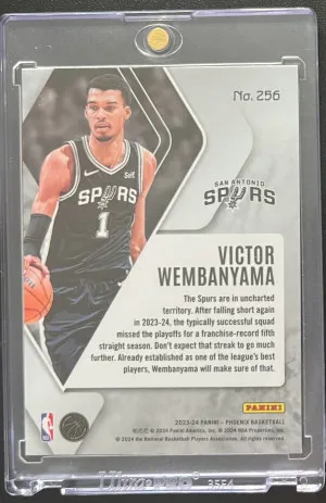 2024 Panini Phoenix Victory Wembanyama 256 back